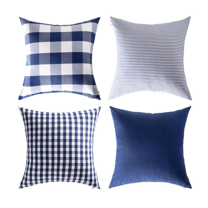 Topfinel Gingham Pillow Cover & Reviews Wayfair
